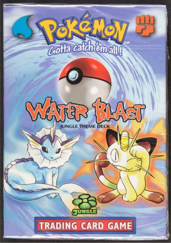 1999 POKEMON JUNGLE WATER BLAST THEME DECK SEALED *GENERIC IMAGE*