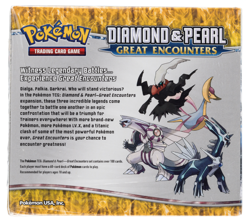 2008 POKEMON DP GREAT ENCOUNTERS BOOSTER BOX SEALED