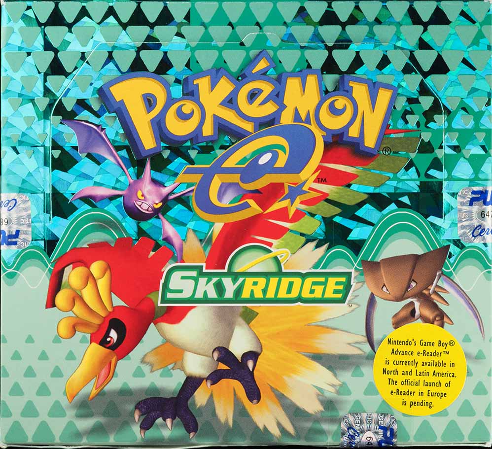 2003 POKEMON SKYRIDGE BOOSTER BOX SEALED *GENERIC IMAGE* 2003 POKEMON SKYRIDGE BOOSTER BOX SEALED *GENERIC IMAGE*
