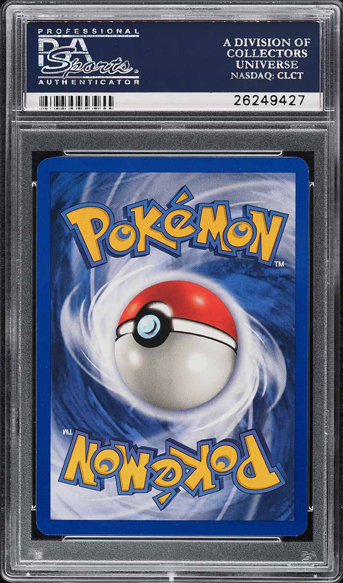 1999 POKEMON BASE SET STAGE ERROR HOLO BLASTOISE #2 PSA 10 GEM MINT