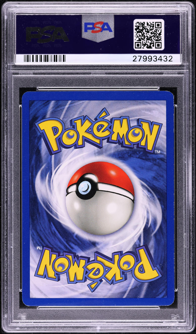 1999 POKEMON BASE SET SHADOWLESS SQUIRTLE #63 ARITA AUTO AUTH PSA 8