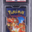 1999 POKEMON BASE SET CHARIZARD LONG BOOSTER PACK PSA 10