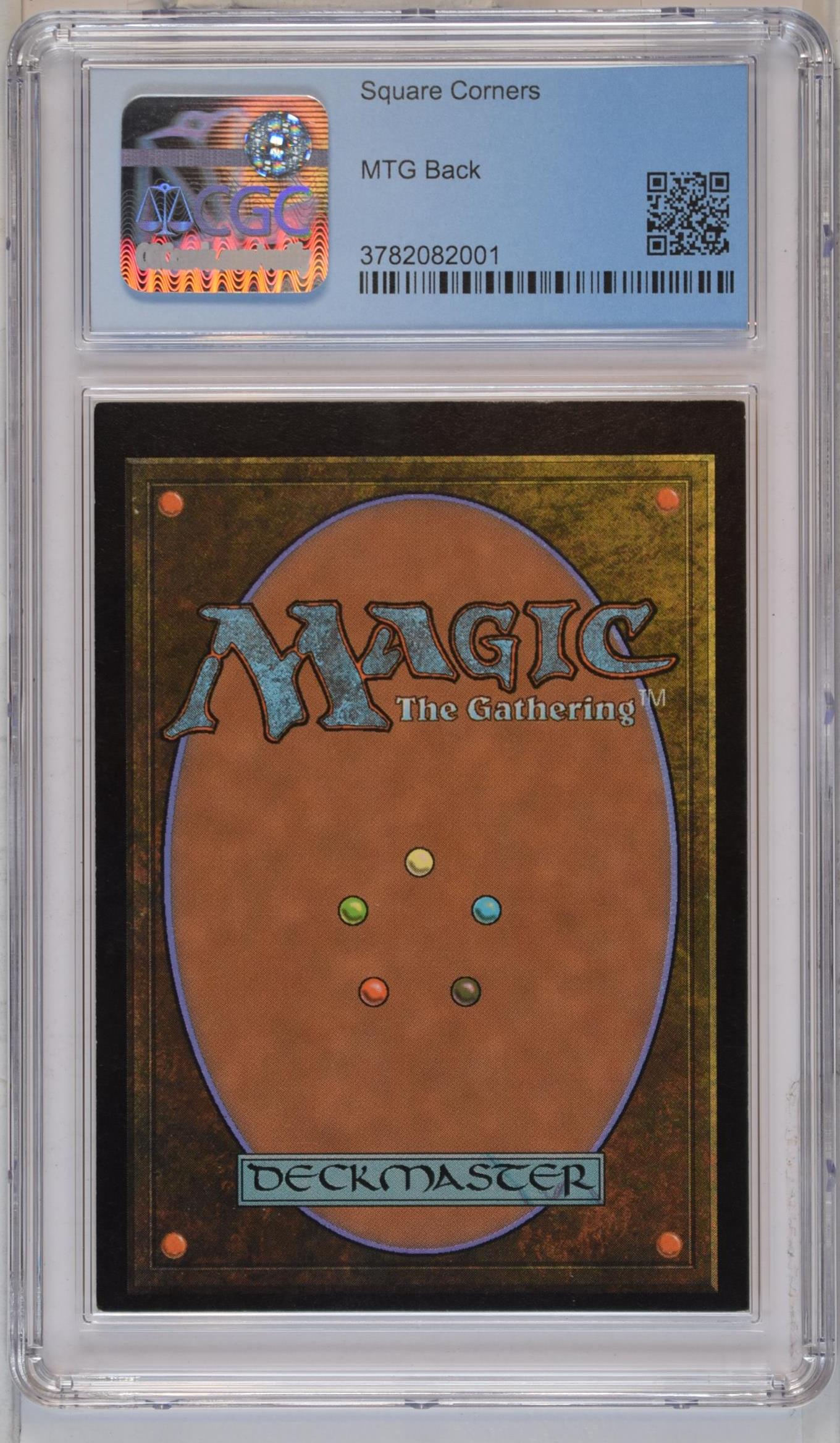 1999 POKEMON GERMAN BASE SET MAGIC THE GATHERING MTG BACK ERROR GROWLITHE #28 CGC 8