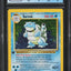 1999 POKEMON GERMAN BASE SET 1ST EDITION HOLO BLASTOISE TURTOK #2 CGC 8 NM-MT