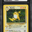 1999 POKEMON BASE SET HOLO RAICHU #14 CGC 8.5 NM-MT+