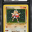 1999 POKEMON BASE SET HOLO HITMONCHAN #7 CGC 8.5 NM-MT+