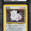 1999 POKEMON BASE SET HOLO CLEFAIRY #5 CGC 8.5 NM-MT+