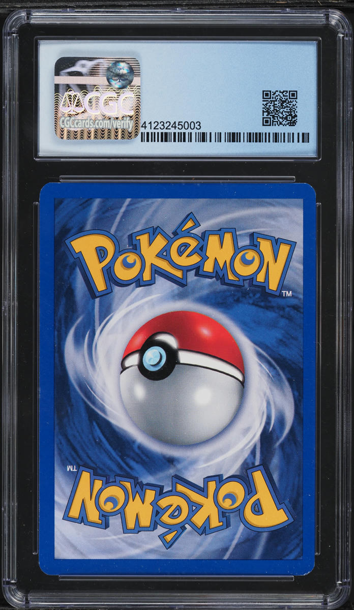 1999 POKEMON BASE SET BLACK FLAME ERROR HOLO NINETALES #12 CGC 7.5