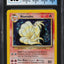 1999 POKEMON BASE SET BLACK FLAME ERROR HOLO NINETALES #12 CGC 8.5