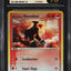 2004 POKEMON EX TEAM MAGMA VS AQUA REVERSE HOLO MAGMA'S HOUNDOUR #62 CGC 10 PRISTINE