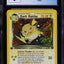 2000 POKEMON TEAM ROCKET 1ST EDITION HOLO DARK RAICHU #83 CGC 9 MINT