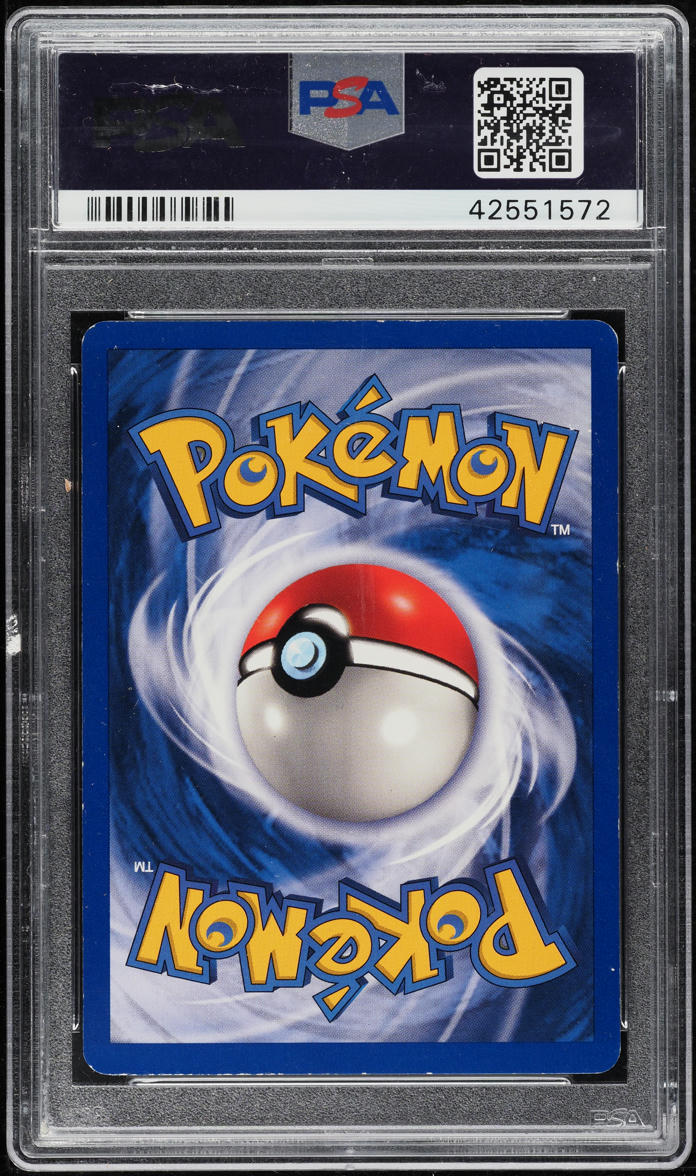 1999 POKEMON BASE SET SHADOWLESS HOLO CHARIZARD #4 PSA 7 NRMT