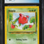 2001 POKEMON NEO DISCOVERY SQUARE CUT ERROR HOPPIP #55 CGC 9 MINT