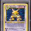 1999 POKEMON BASE SET 1ST EDITION HOLO ALAKAZAM #1 PSA 7 NRMT
