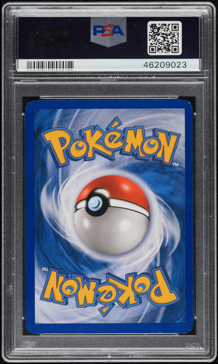 2005 POKEMON EX UNSEEN FORCES HOLO SUICUNE GOLD STAR #115 FUKUDA AUTO 10 PSA 7