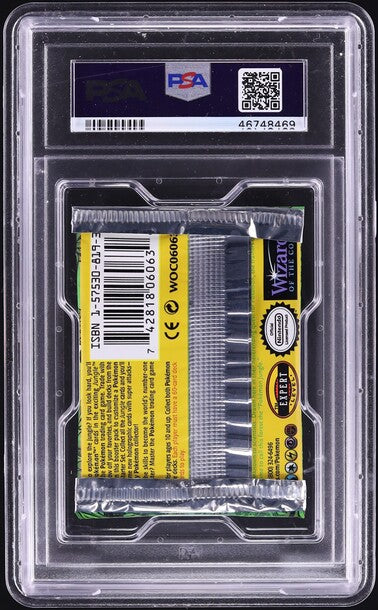 1999 POKEMON JUNGLE 1ST EDITION WIGGLYTUFF BOOSTER PACK PSA 10 lowpopping 1999 POKEMON JUNGLE 1ST EDITION WIGGLYTUFF BOOSTER PACK PSA 10 lowpopping