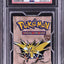 1999 POKEMON FOSSIL ZAPDOS BOOSTER PACK PSA 9