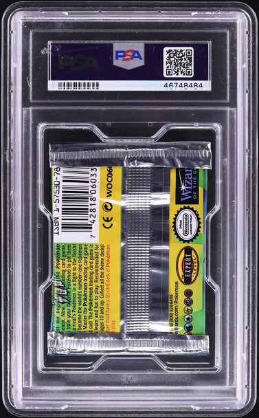 1999 POKEMON BASE SET VENUSAUR BOOSTER PACK PSA 10 – lowpopping