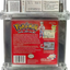 1998 POKEMON RED VERSION SANDSHREW NINTENDO GAME BOY GB WATA 7.5 CIB