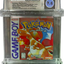 1998 POKEMON RED VERSION SANDSHREW NINTENDO GAME BOY GB WATA 7.5 CIB