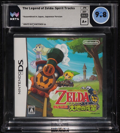 2009 THE LEGEND OF ZELDA: SPIRIT TRACKS NINTENDO DS WATA 9.8 A+ SEALED