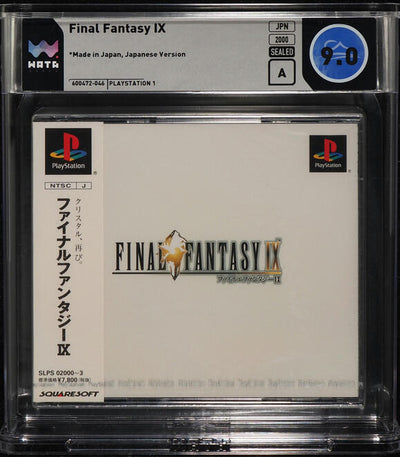 2000 FINAL FANTASY IX JAPANESE PLAYSTATION 1 PS1 WATA 9.0 A SEALED