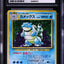 1996 POKEMON JAPANESE BASE SET HOLO BLASTOISE #9 CGC 9 MINT