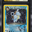 2000 POKEMON TEAM ROCKET HOLO DARK BLASTOISE #3 ARITA AUTO 10 CGC 8.5