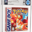 1998 POKEMON RED VERSION 2ND PRINT RATTATA NINTENDO GAME BOY WATA 7.5 A SEALED