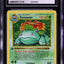 1999 POKEMON BASE SET SHADOWLESS 1ST EDITION HOLO VENUSAUR #15 CGC 7 NRMT