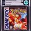 1998 POKEMON RED VERSION RATTATA WHITE ESRB NINTENDO GAME BOY GB WATA 8.5 CIB