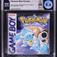 1998 POKEMON BLUE VERSION SPANISH NINTENDO GAME BOY GB WATA 9.6 A+ SEALED