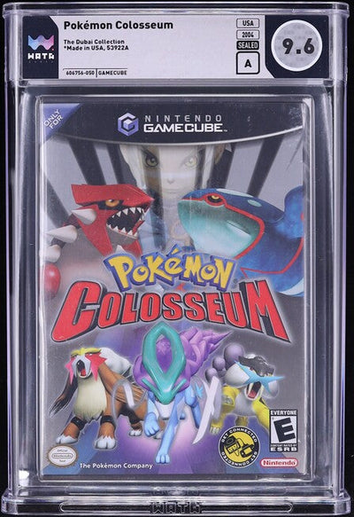 2004 POKEMON COLOSSEUM NINTENDO GAMECUBE WATA 9.6 A SEALED