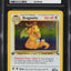 1999 POKEMON FOSSIL 1ST EDITION HOLO DRAGONITE #4 CGC 10 GEM MINT