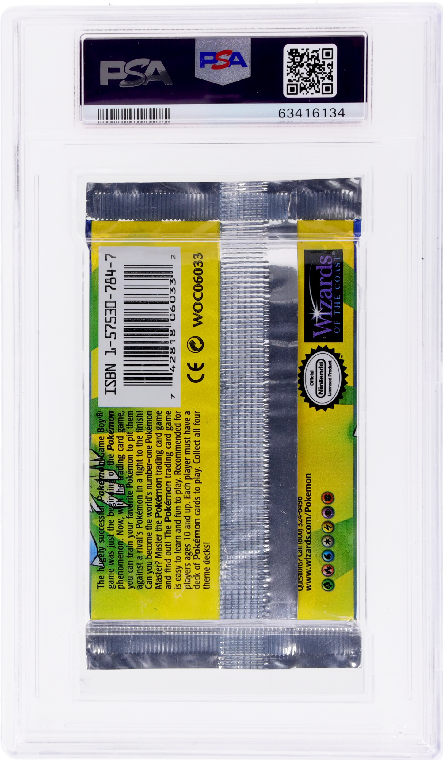 1999 POKEMON BASE SET 1ST EDITION VENUSAUR BOOSTER PACK PSA 9