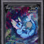 2021 POKEMON SWSH BLACK STAR PROMO VMAX PREMIUM ALT ART VAPOREON V #181 PSA 10