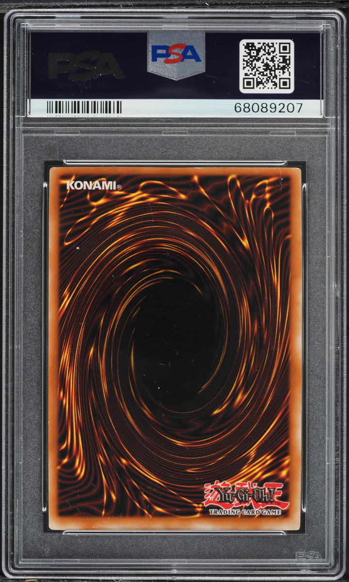 2004 YU-GI-OH! YUGIOH! STARTER DECK YUGI 1ST EDITION BLACK LUSTER RITUAL #SYE-025 PSA 7