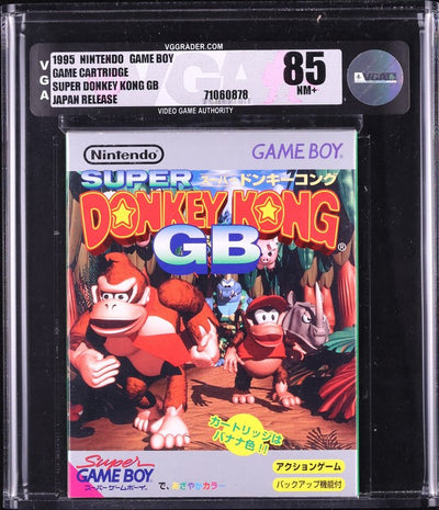 1995 SUPER DONKEY KONG GB JAPANESE NINTENDO GAME BOY VGA 85 UNOPENED