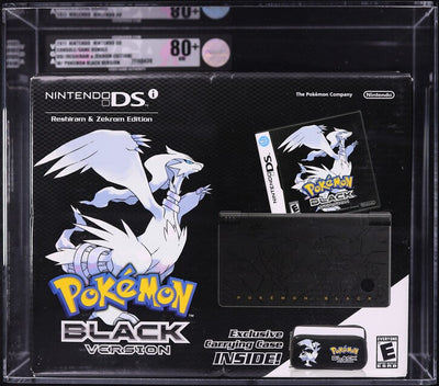 2011 NINTENDO DS CONSOLE RESHIRAM & ZEKROM EDITION VGA 80+ SEALED