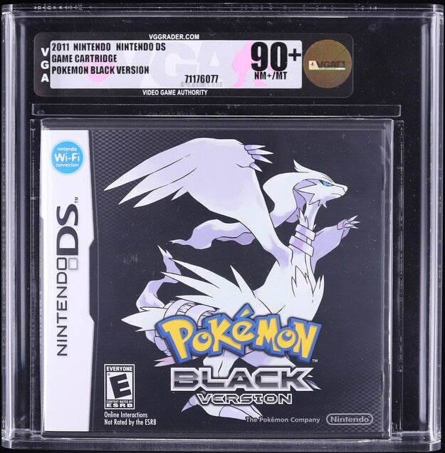 2011 POKEMON BLACK VERSION NINTENDO DS VGA 90+ SEALED