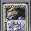 2006 POKEMON EX HOLON PHANTOMS REVERSE HOLO PERSIAN #48 HARADA AUTO AUTH PSA 8