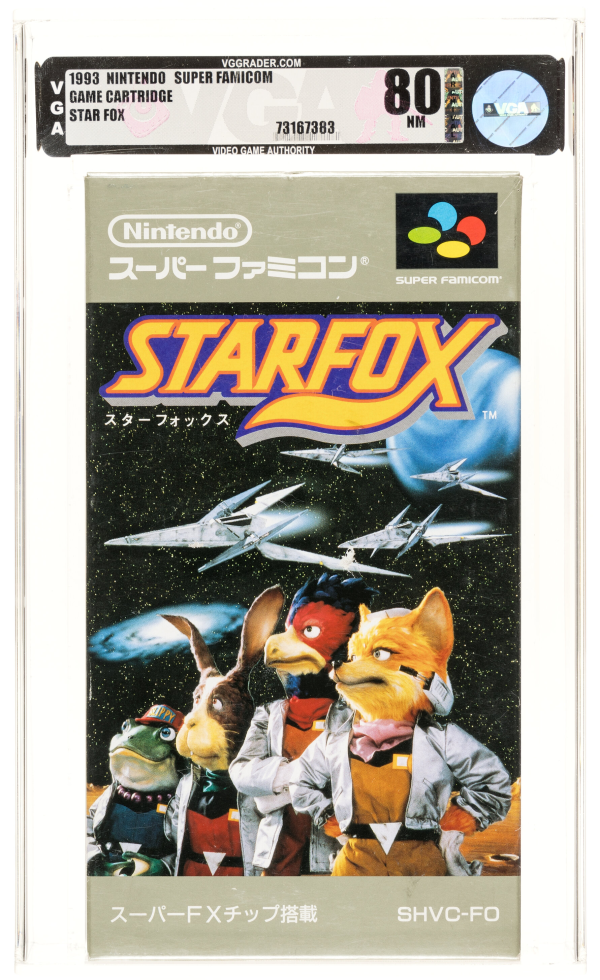 1993 STAR FOX JAPANESE NINTENDO SUPER FAMICOM VGA 80 UNOPENED