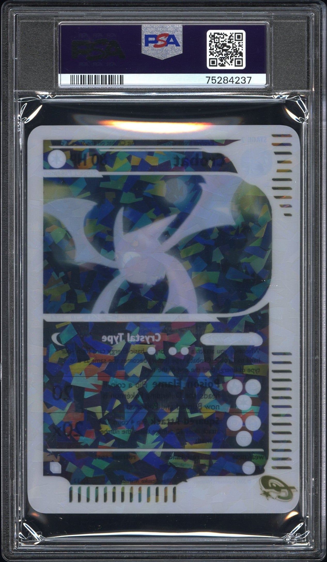 2003 POKEMON SKYRIDGE BOX TOPPER CROBAT #10 PSA 10 GEM MINT