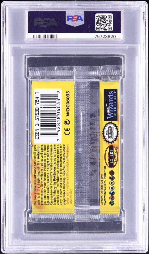 1999 POKEMON BASE SET CHARIZARD BOOSTER PACK PSA 10