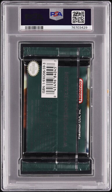 2005 POKEMON EX EMERALD RAYQUAZA BOOSTER PACK PSA 5