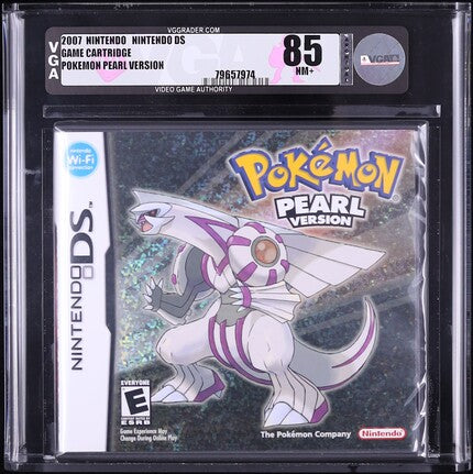 2007 POKEMON PEARL VERSION NINTENDO DS VGA 85 SEALED