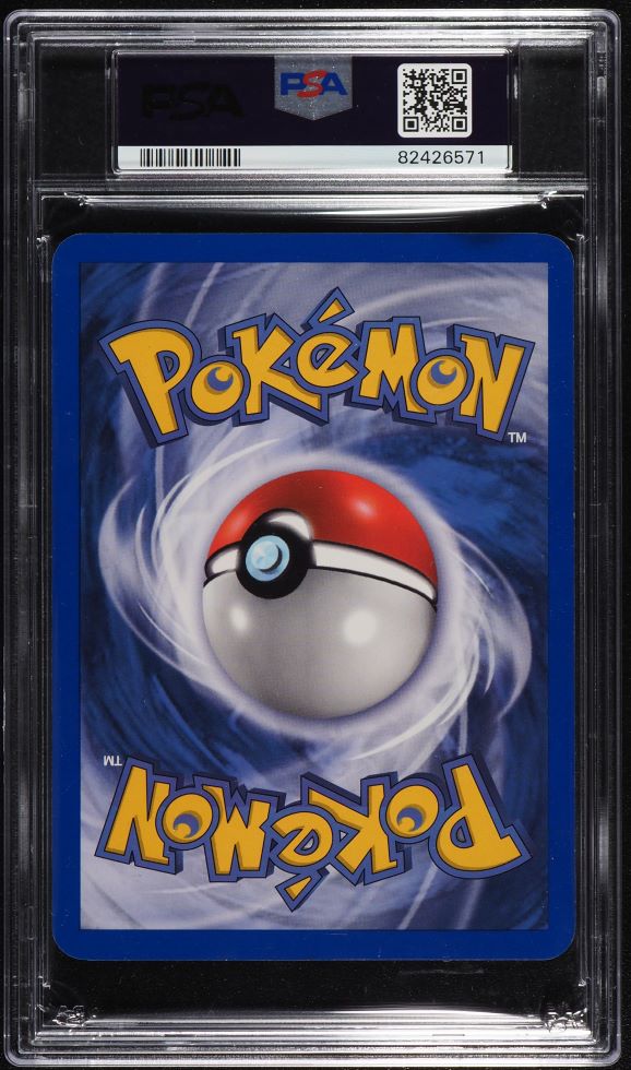 2002 POKEMON EXPEDITION BOX TOPPER ALAKAZAM #1 PSA 8 NM-MT