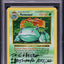 1999 POKEMON BASE SET SHADOWLESS HOLO VENUSAUR #15 ARITA AUTO 10 PSA 9