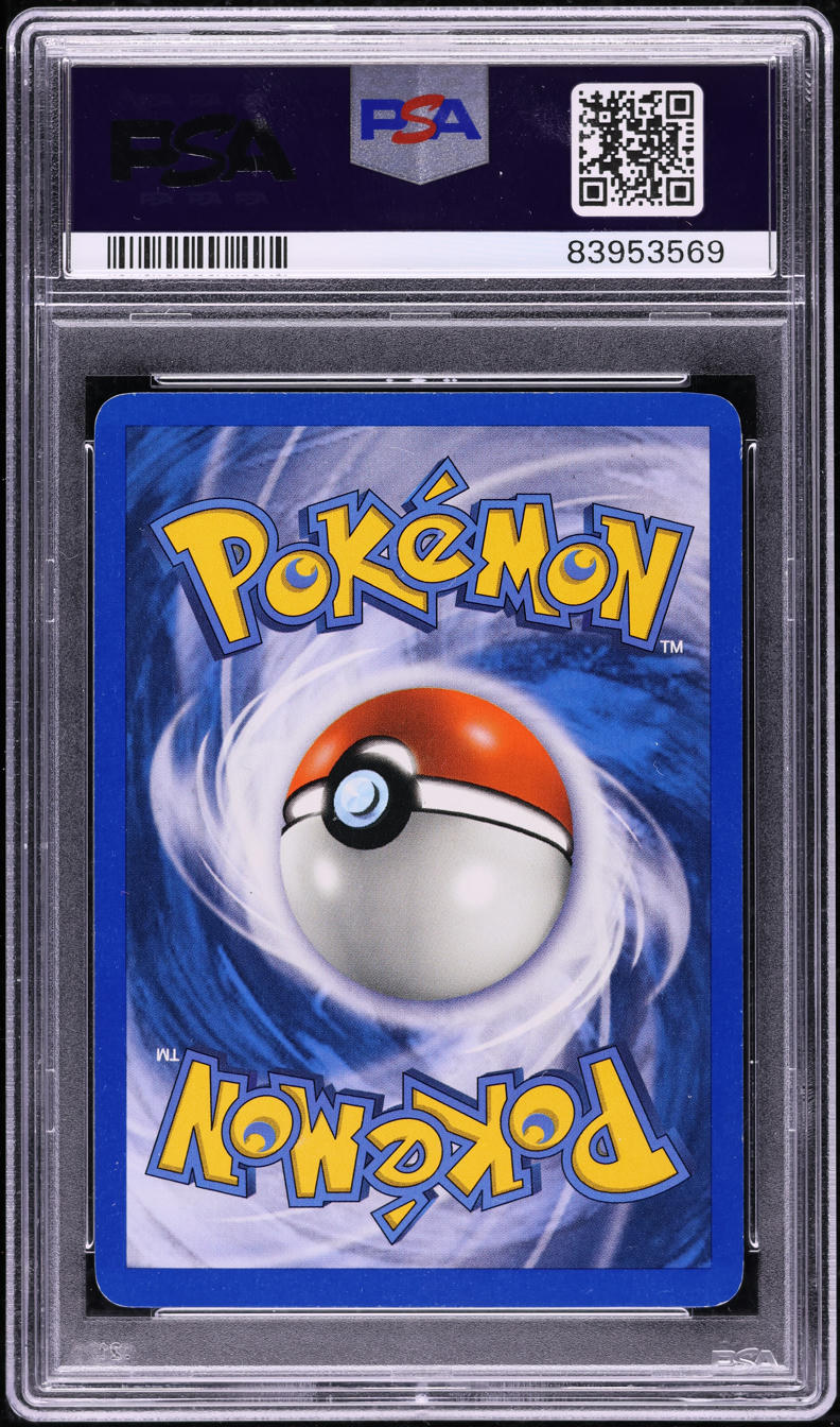 2005 POKEMON EX UNSEEN FORCES HOLO ROCKET'S PERSIAN EX #116 ARITA AUTO 10 PSA 7