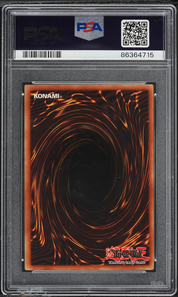 2002 YU-GI-OH! YUGIOH! STARTER DECK YUGI 1ST EDITION DARK MAGICIAN #SDY-006 PSA 7 NRMT